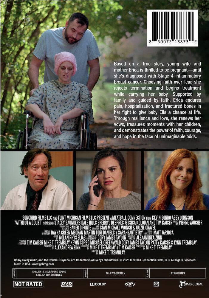 without a doubt: god is always there - Back Panel - DVD