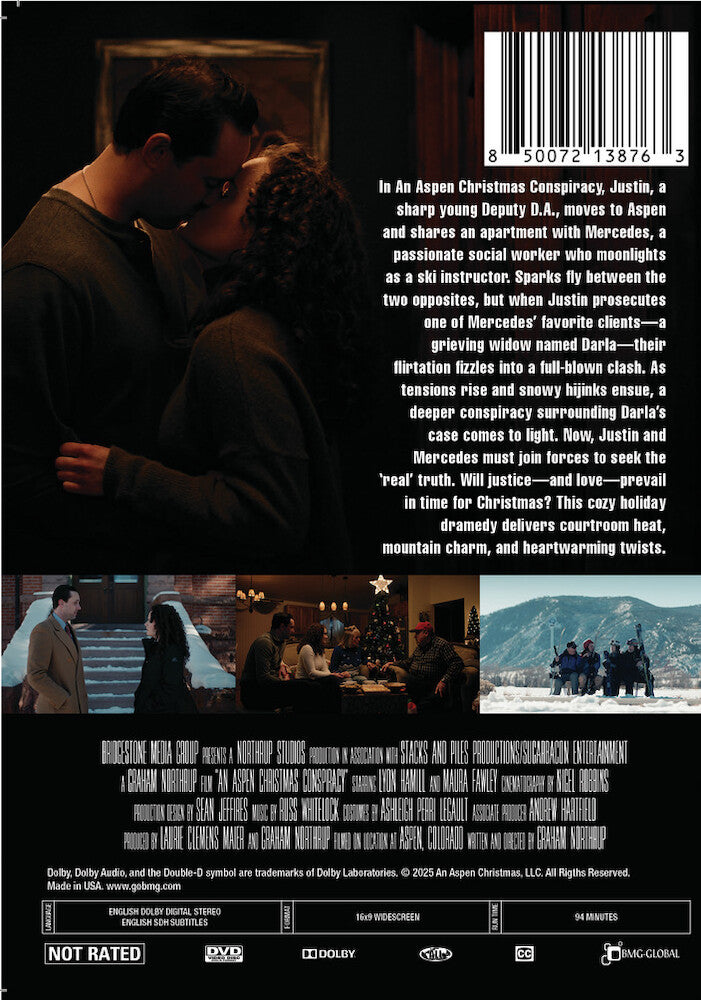 an aspen christmas conspiracy - Back Panel - DVD