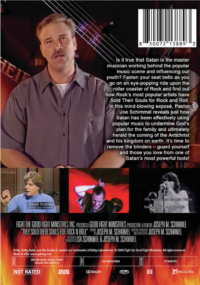 exposing the truth: they sold their souls for rock n roll - Back Panel - DVD