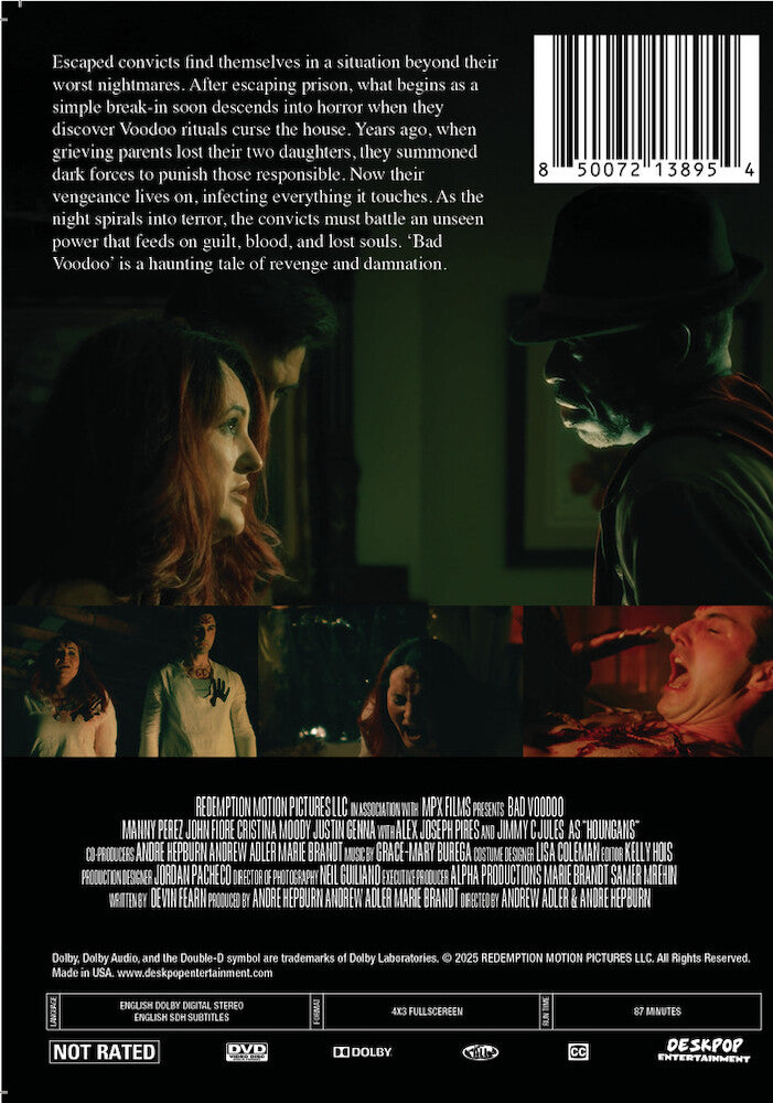 Bad Voodoo - Back Panel - 