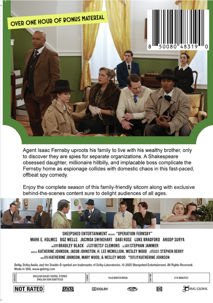 Operation Fernsby - Back Panel - 