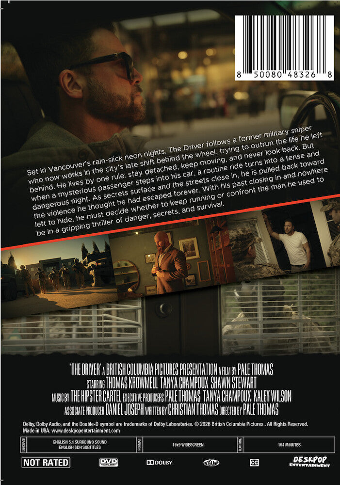 The Driver - Back Panel - 