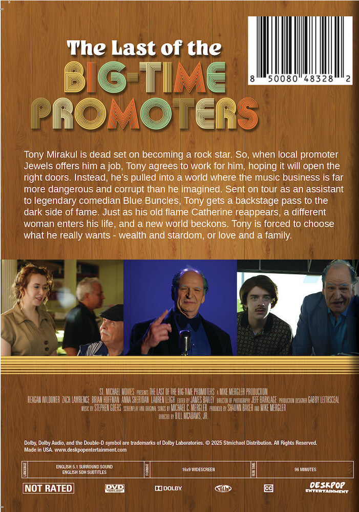 The Last of the Big Time Promoters - Back Panel - 