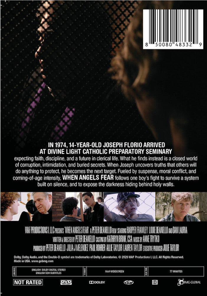 When Angels Fear - Back Panel - 