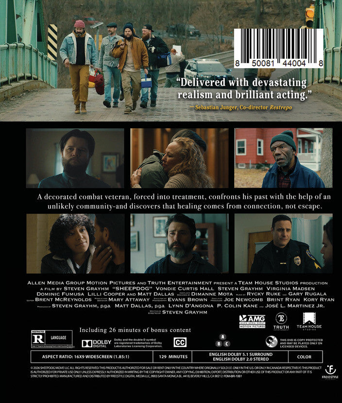 Sheepdog [Blu-ray] - Back Panel - 