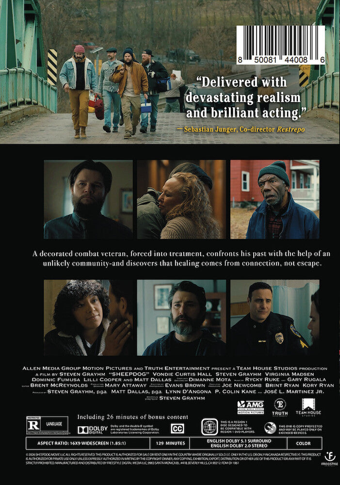 Sheepdog [Blu-ray] - Back Panel - 