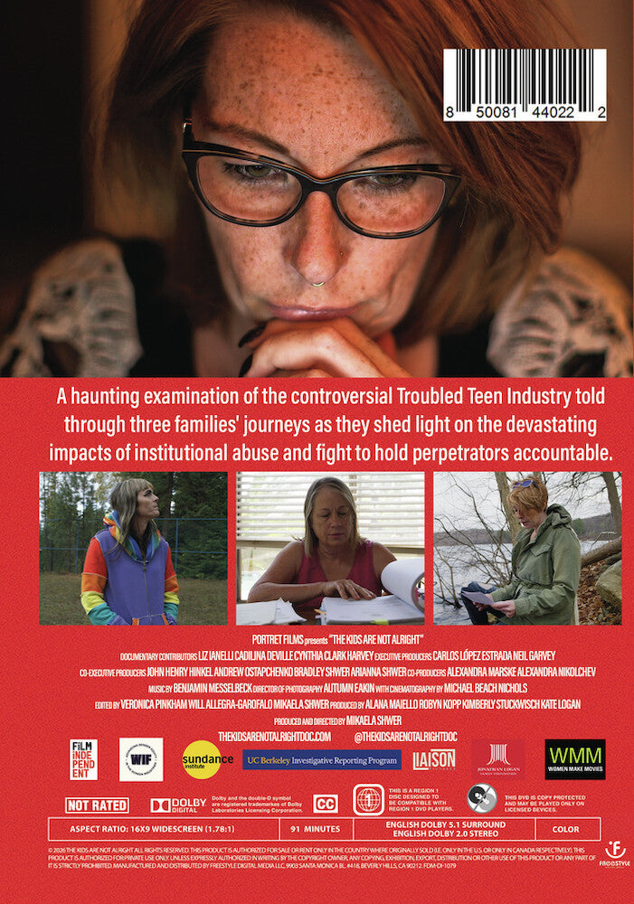 The Kids Are Not Alright - Back Panel - 