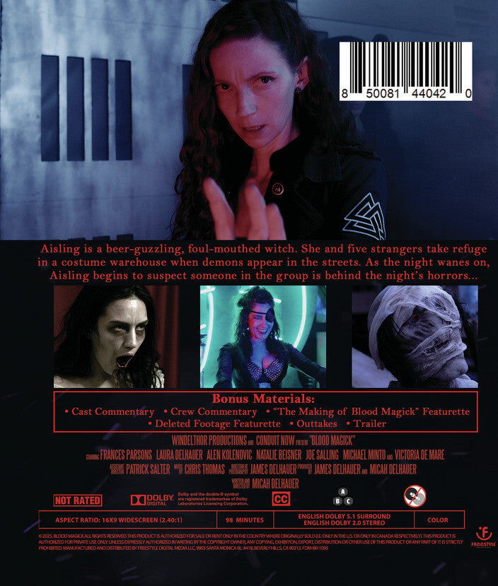 Blood Magick [Blu-ray] - Back Panel - 
