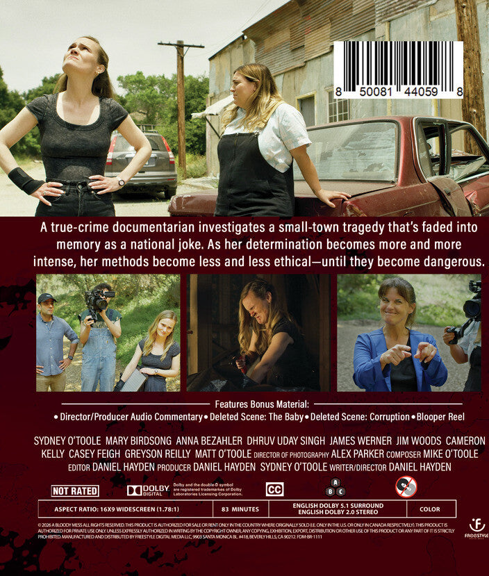 A Bloody Mess [Blu-ray] - Back Panel - 