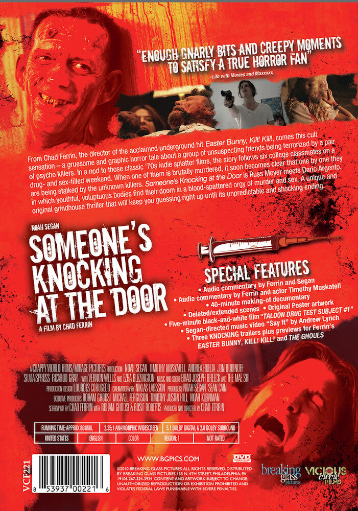 Someone's Knocking at the Door - Back Panel - 