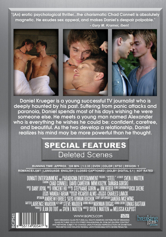 steel - Back Panel - DVD