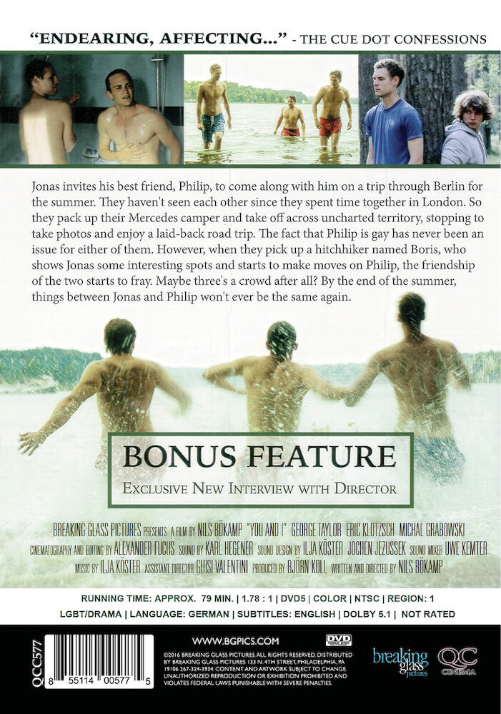 you and i - Back Panel - DVD