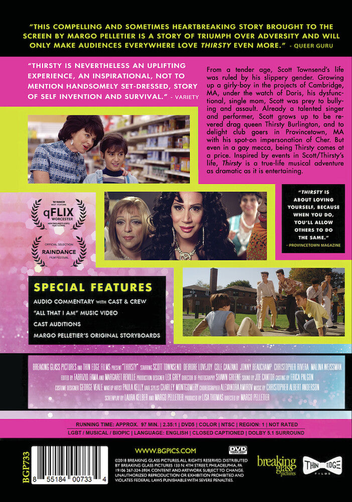 thirsty - Back Panel - DVD