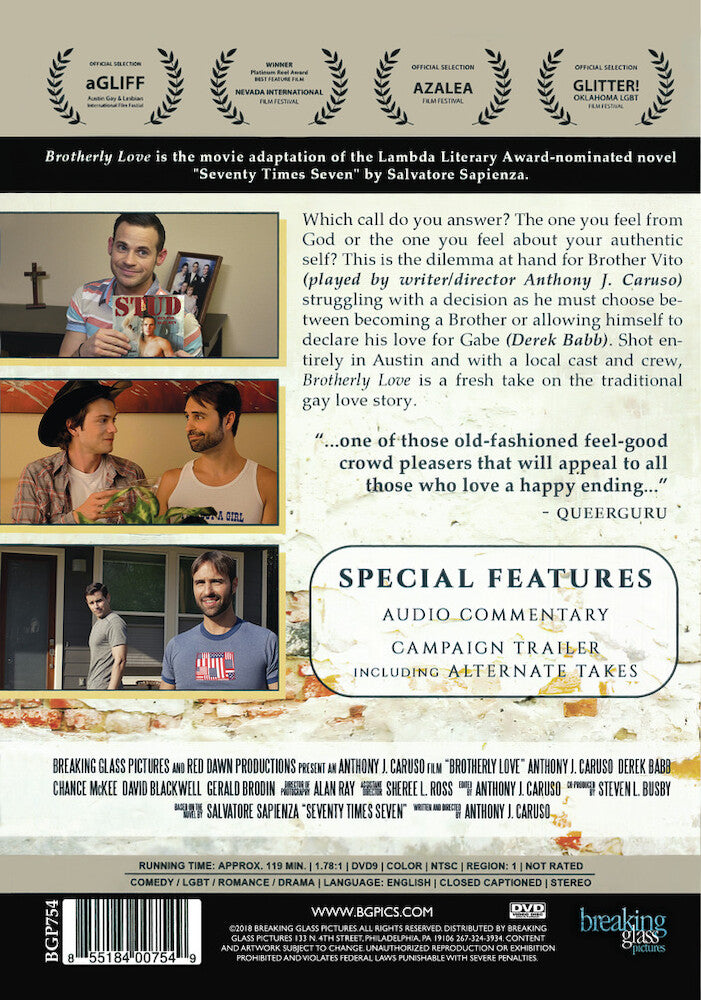 brotherly love - Back Panel - DVD