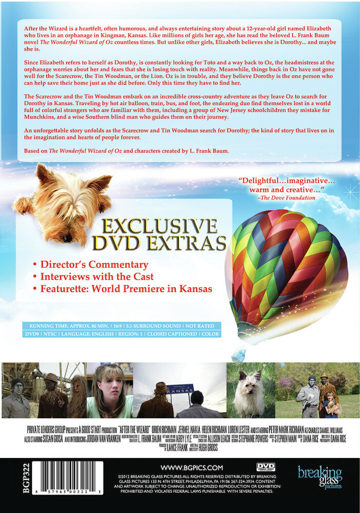 after the wizard - Back Panel - DVD