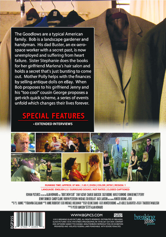 bob's new suit - Back Panel - DVD