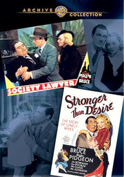 Walter Pidgeon Double Feature-Society Lawyer/Stronger Than Desire - 