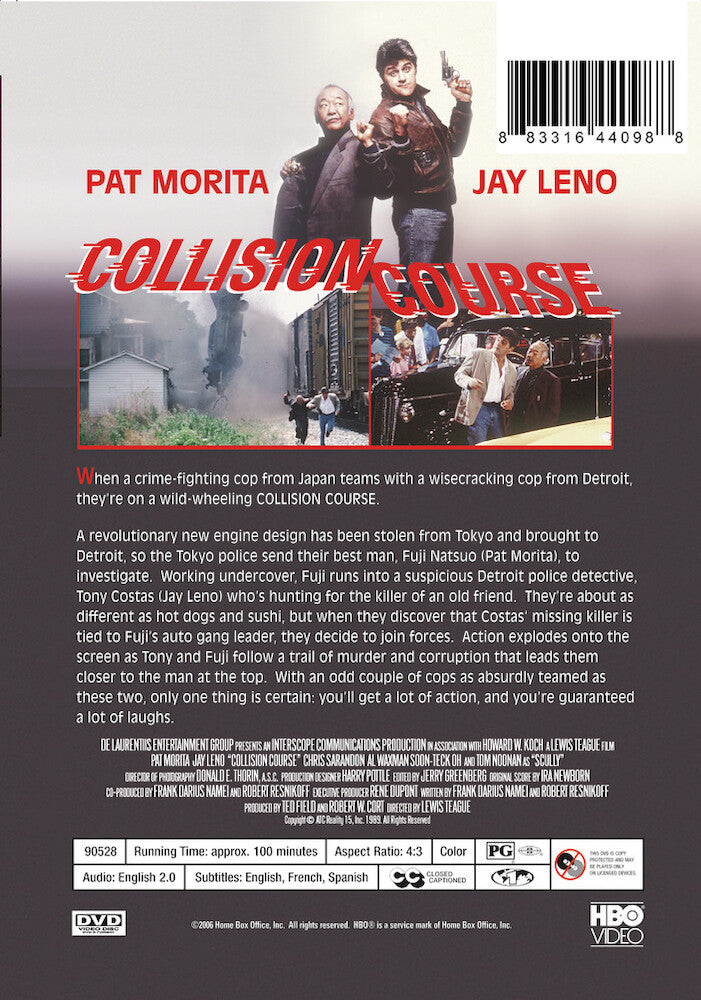 collision course - Back Panel - DVD