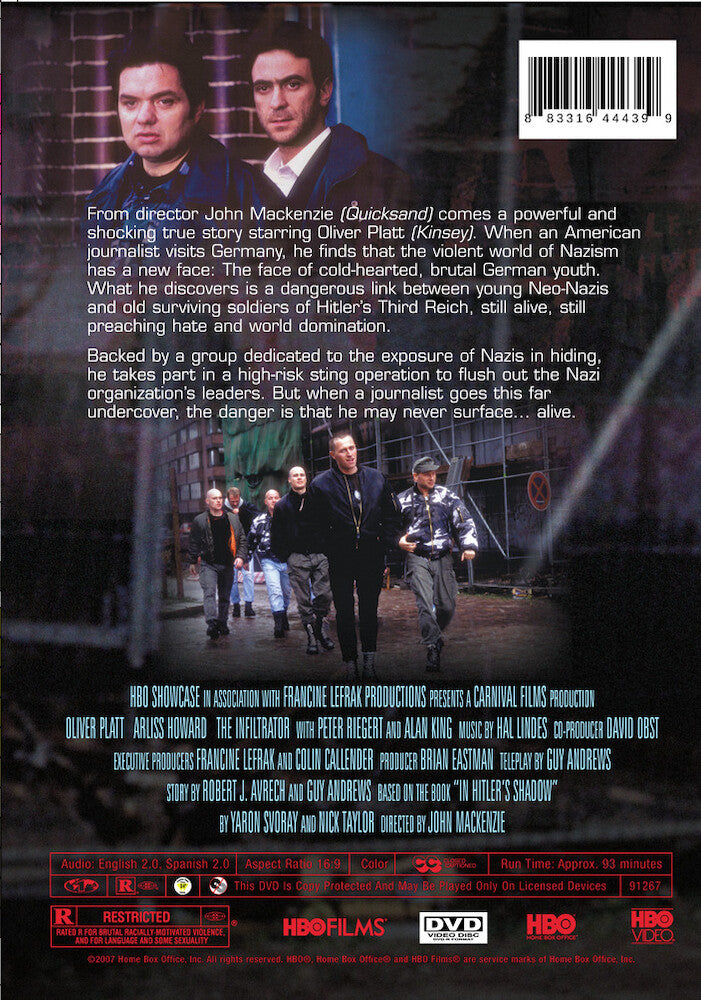 infiltrator, the - Back Panel - DVD