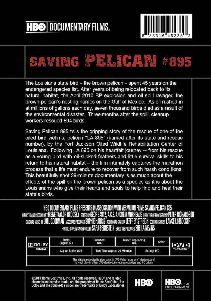 saving pelican 895 - Back Panel - DVD