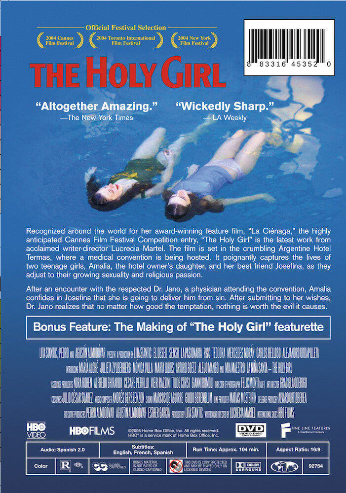 holy girl, the - Back Panel - DVD