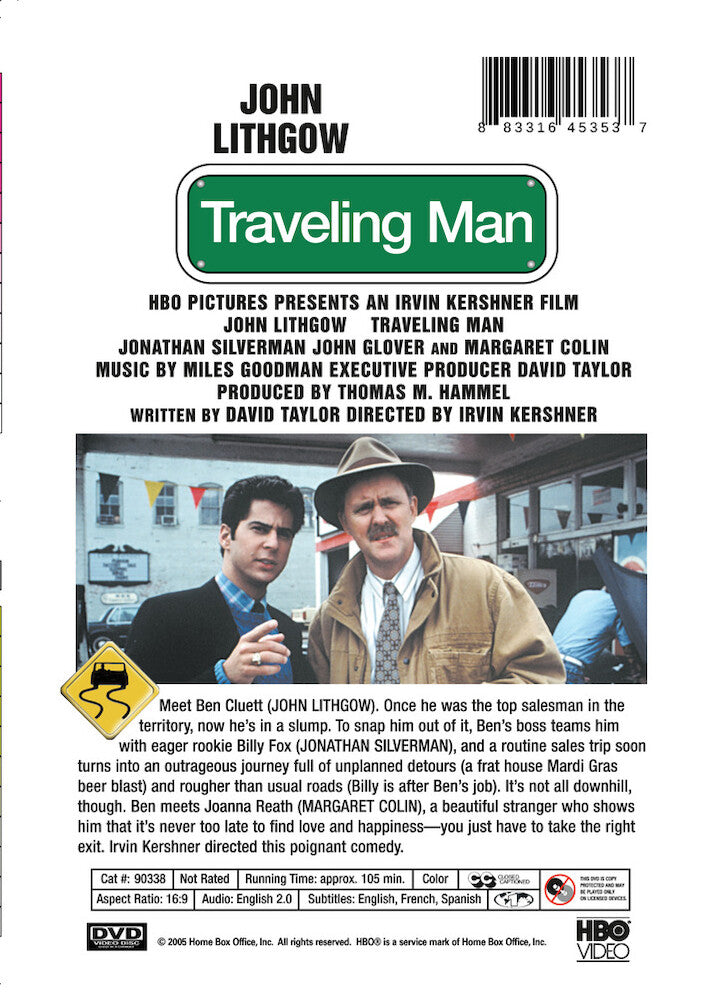 traveling man - Back Panel - DVD