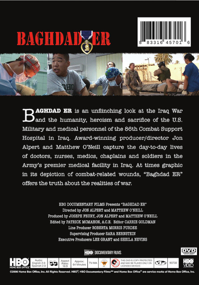 baghdad er - Back Panel - DVD