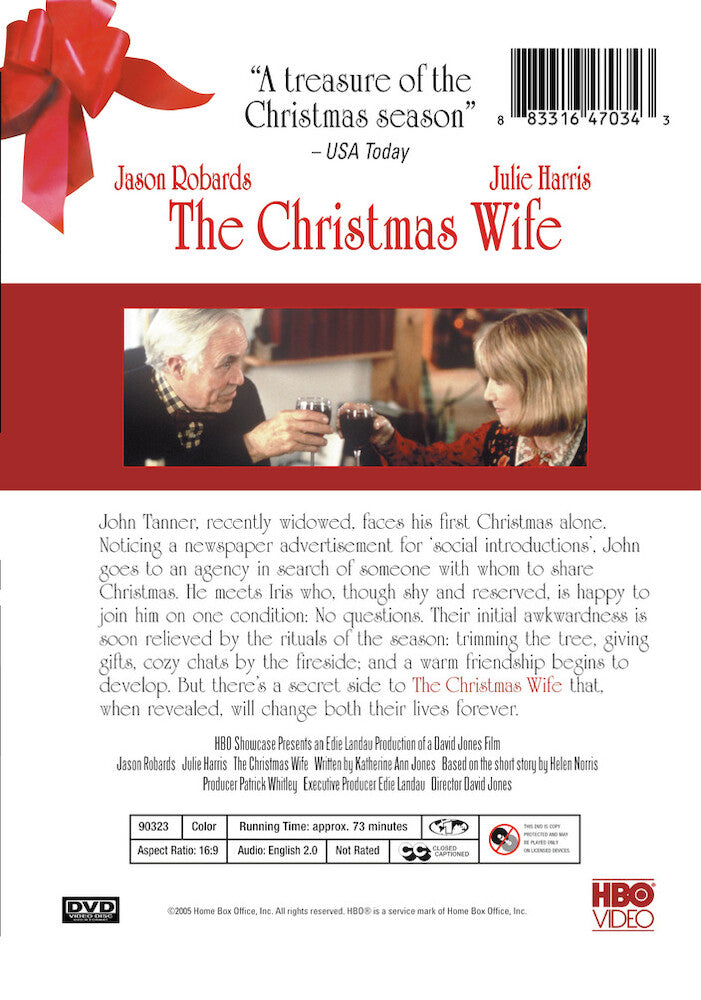 christmas wife, the - Back Panel - DVD
