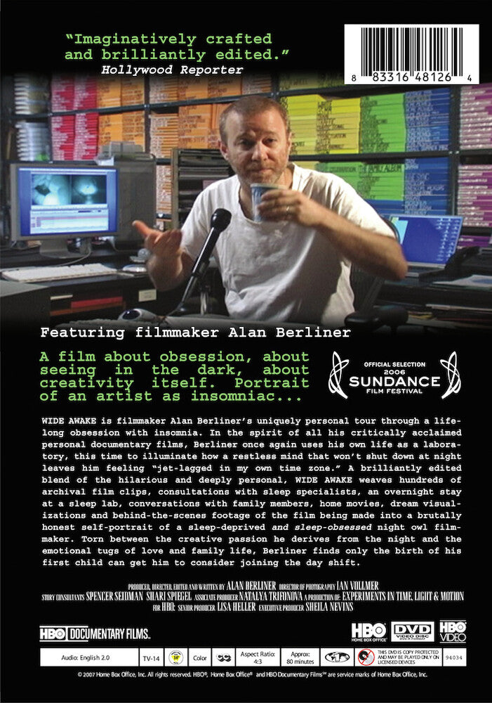 wide awake - Back Panel - DVD