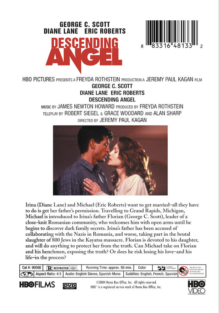 descending angel - Back Panel - DVD