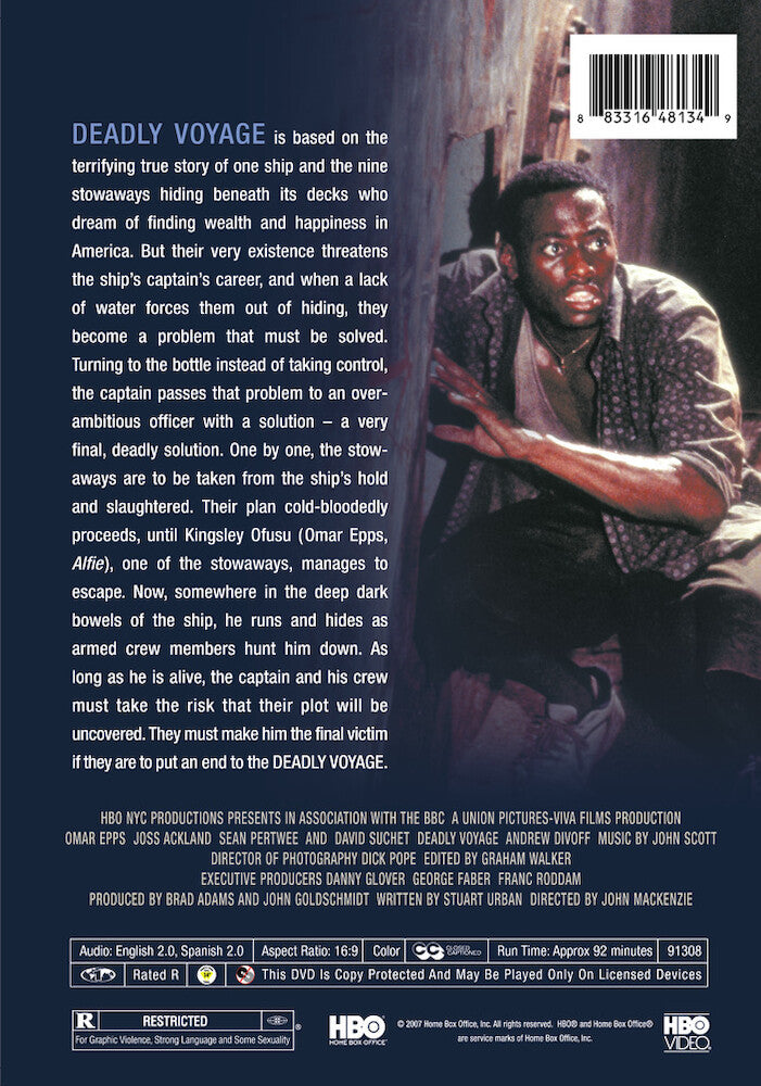 deadly voyage - Back Panel - DVD