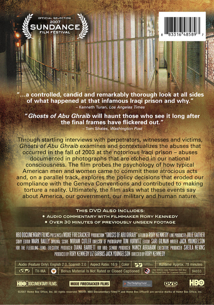 ghosts of abu ghraib - Back Panel - DVD