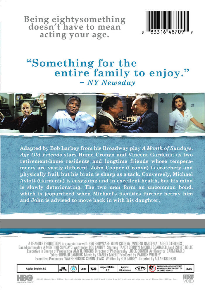 age old friends - Back Panel - DVD