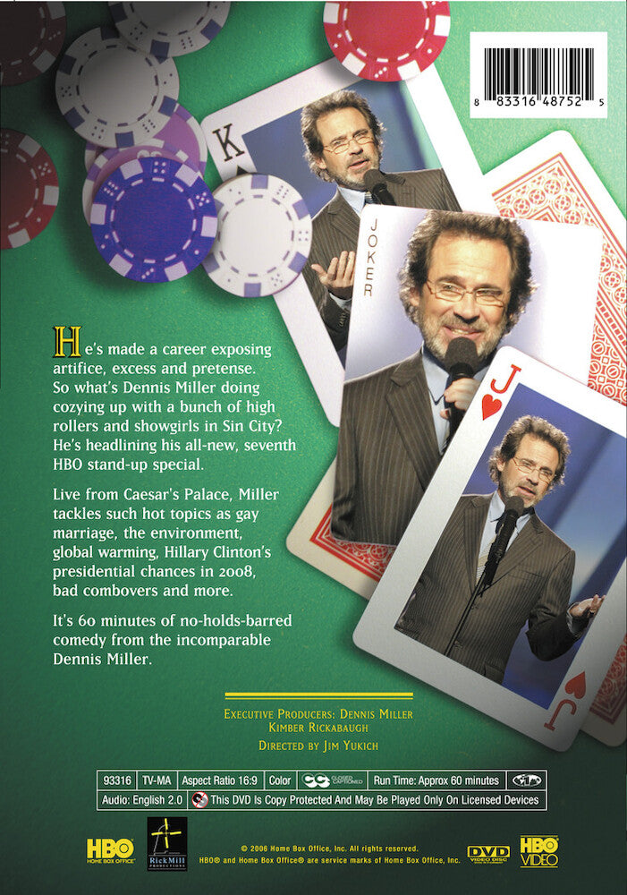 dennis miller: all in - Back Panel - DVD