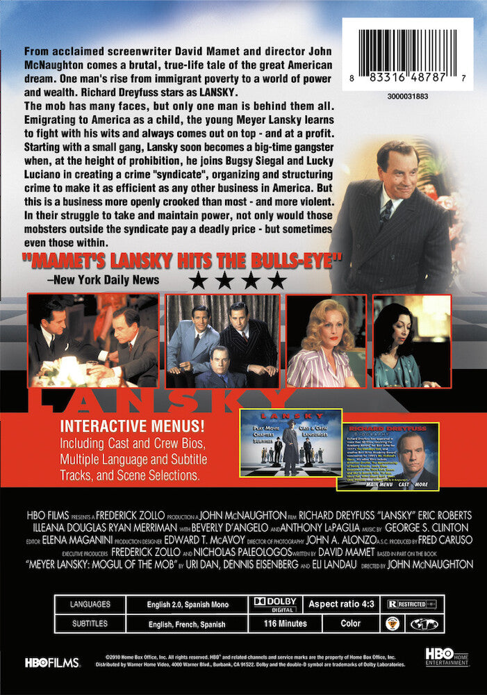 lansky - Back Panel - DVD