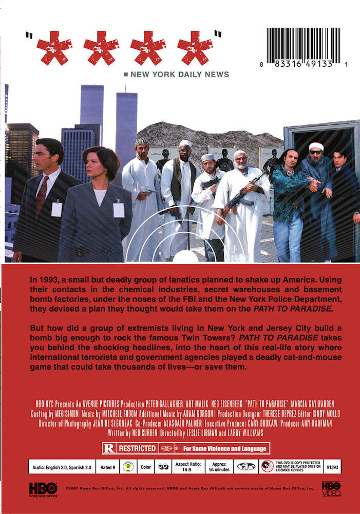 path to paradise - Back Panel - DVD