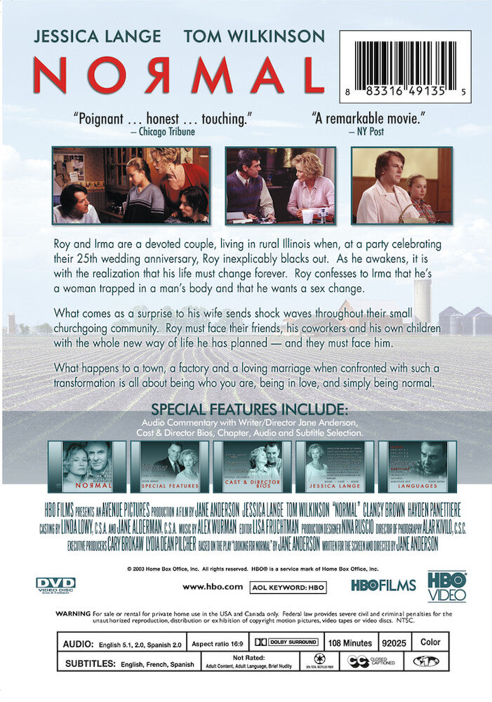 normal - Back Panel - DVD
