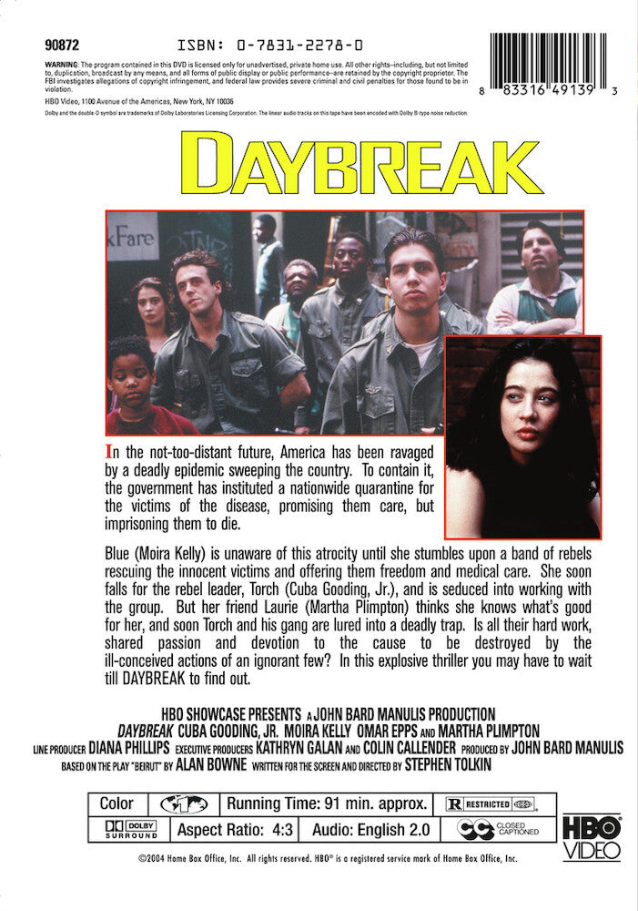 Daybreak - Back Panel - 