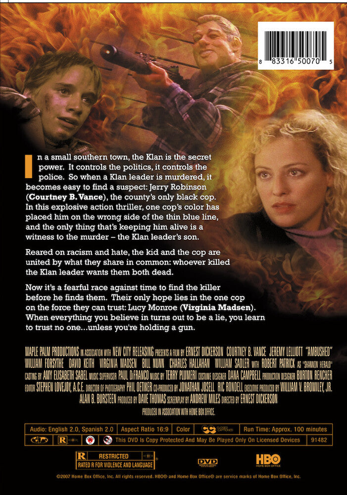 ambushed - Back Panel - DVD