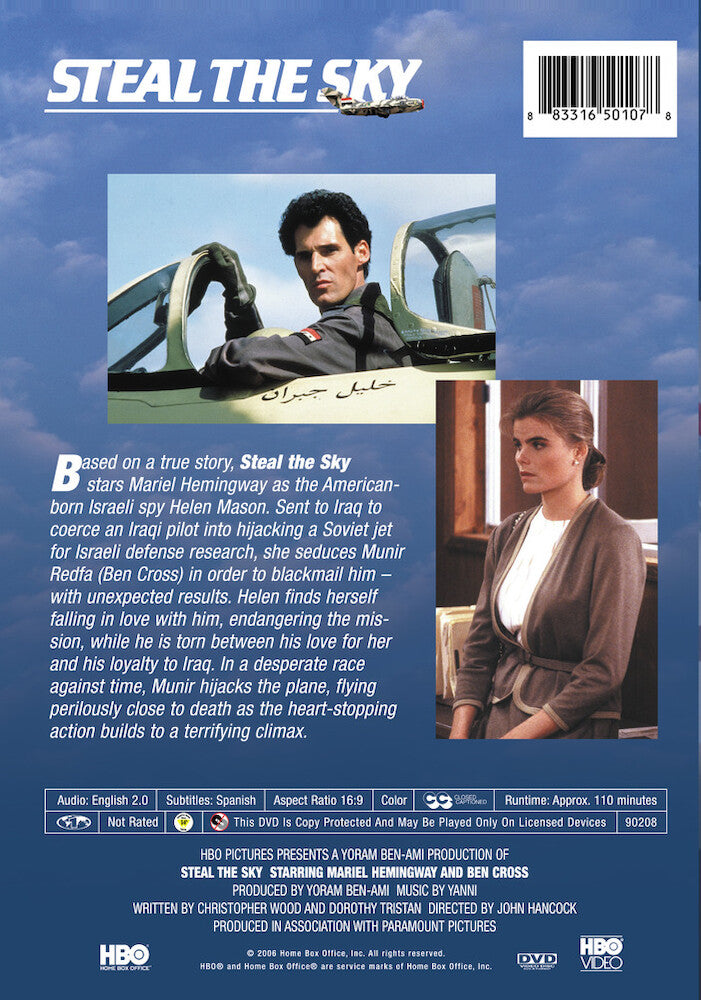 steal the sky - Back Panel - DVD