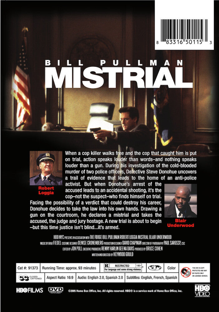 mistrial - Back Panel - DVD