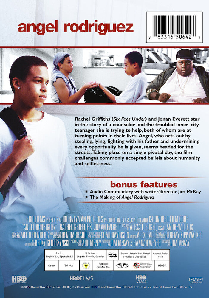 angel rodriguez (hbo) - Back Panel - DVD