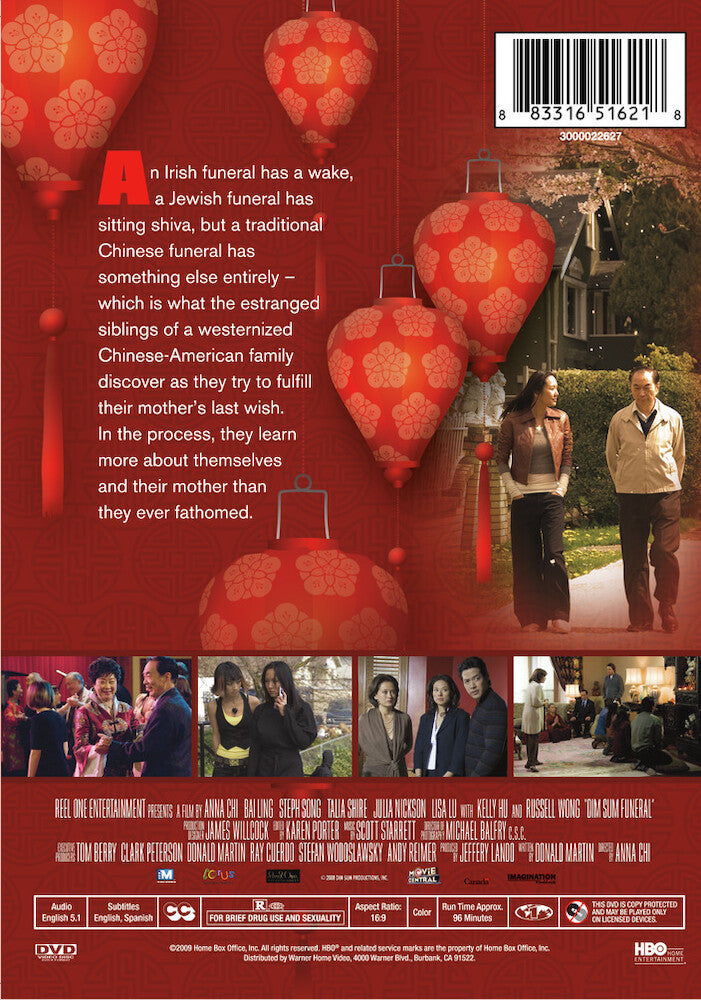 dim sum funeral - Back Panel - DVD