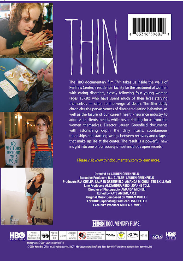 thin - Back Panel - DVD