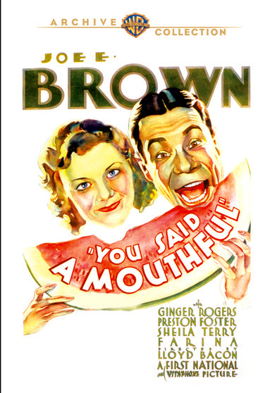You Said a Mouthful - 