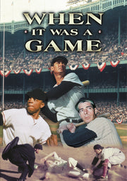 when it was a game - DVD