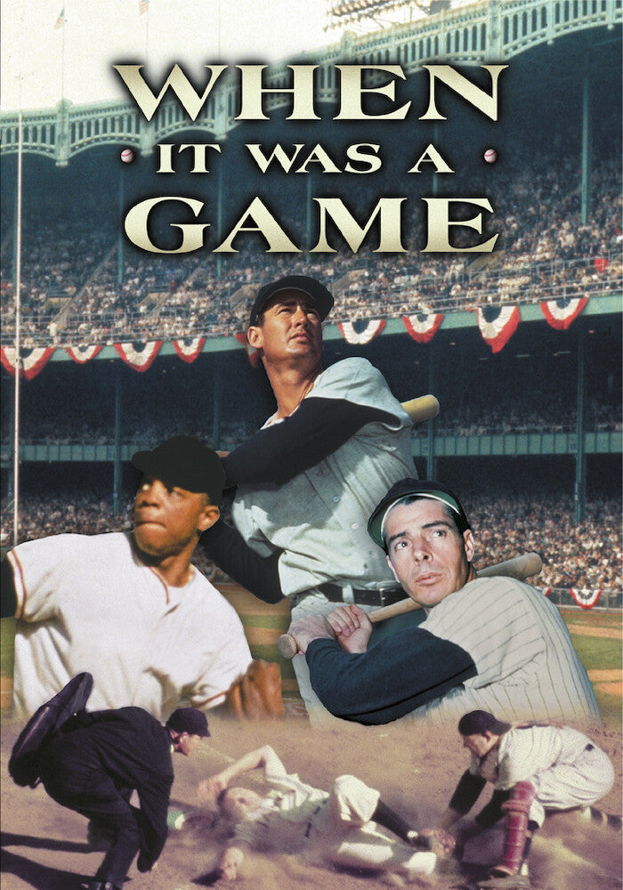 when it was a game - DVD