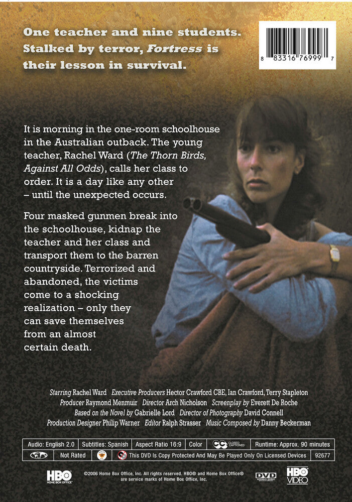 fortress - Back Panel - DVD