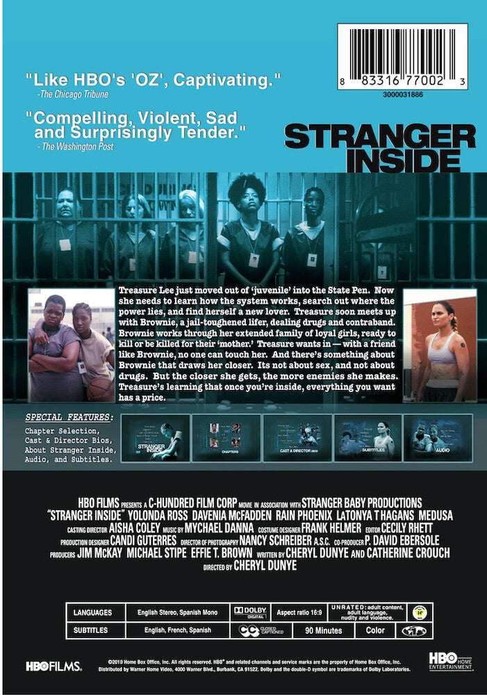 stranger inside - Back Panel - DVD