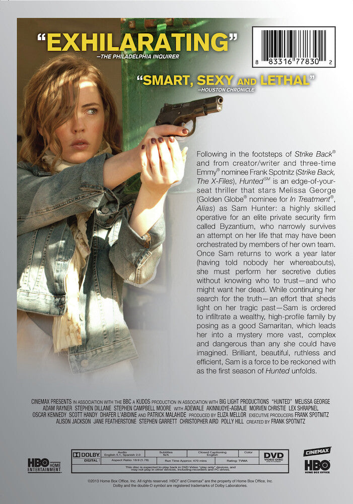 the hunted: the complete first season - Back Panel - DVD